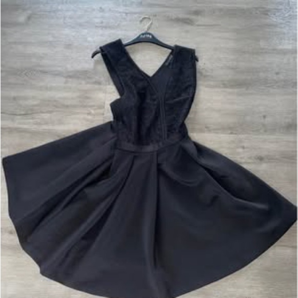 Dynamite Black Backless Dress
